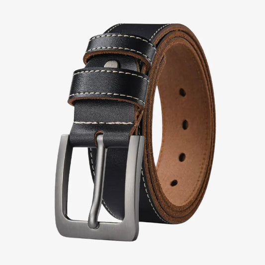 Norvex Premium Smooth-Grain Leather Belt